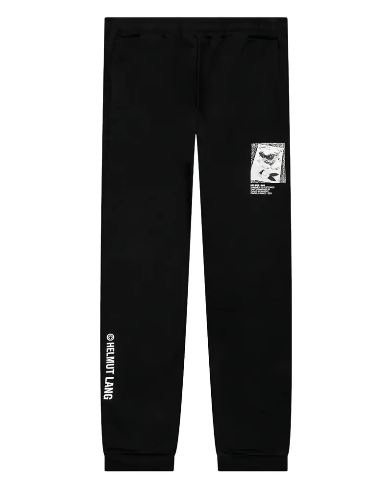 Helmut Lang Jogginghose aus Baumwolle - Schwarz Schwarz