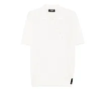 Asymmetrisches Poloshirt - Nude