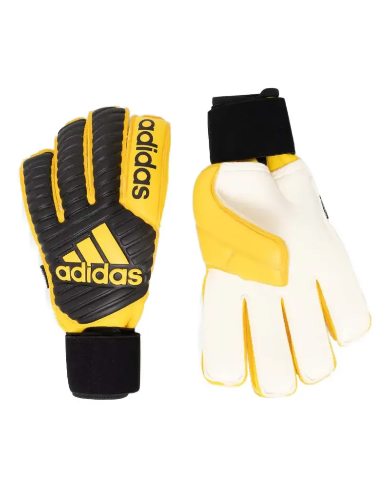 adidas Classic Fingersave goalkeeper gloves - Gelb Gelb