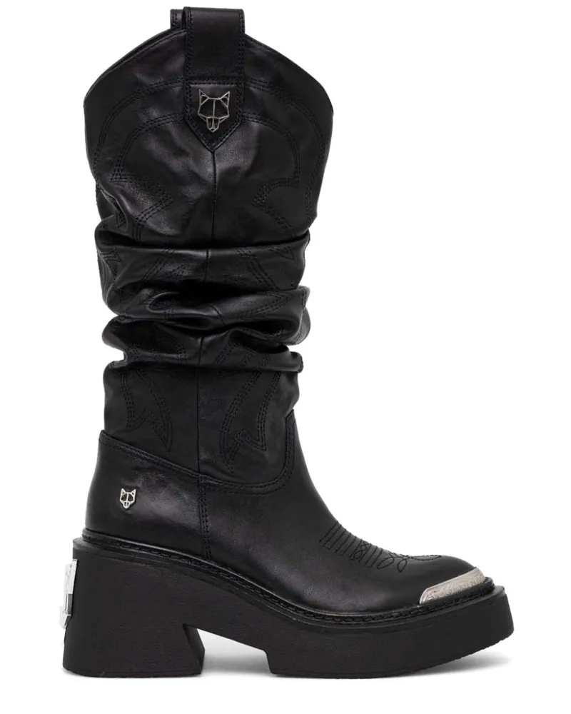 Naked Wolfe Stable Stiefel - Schwarz Schwarz