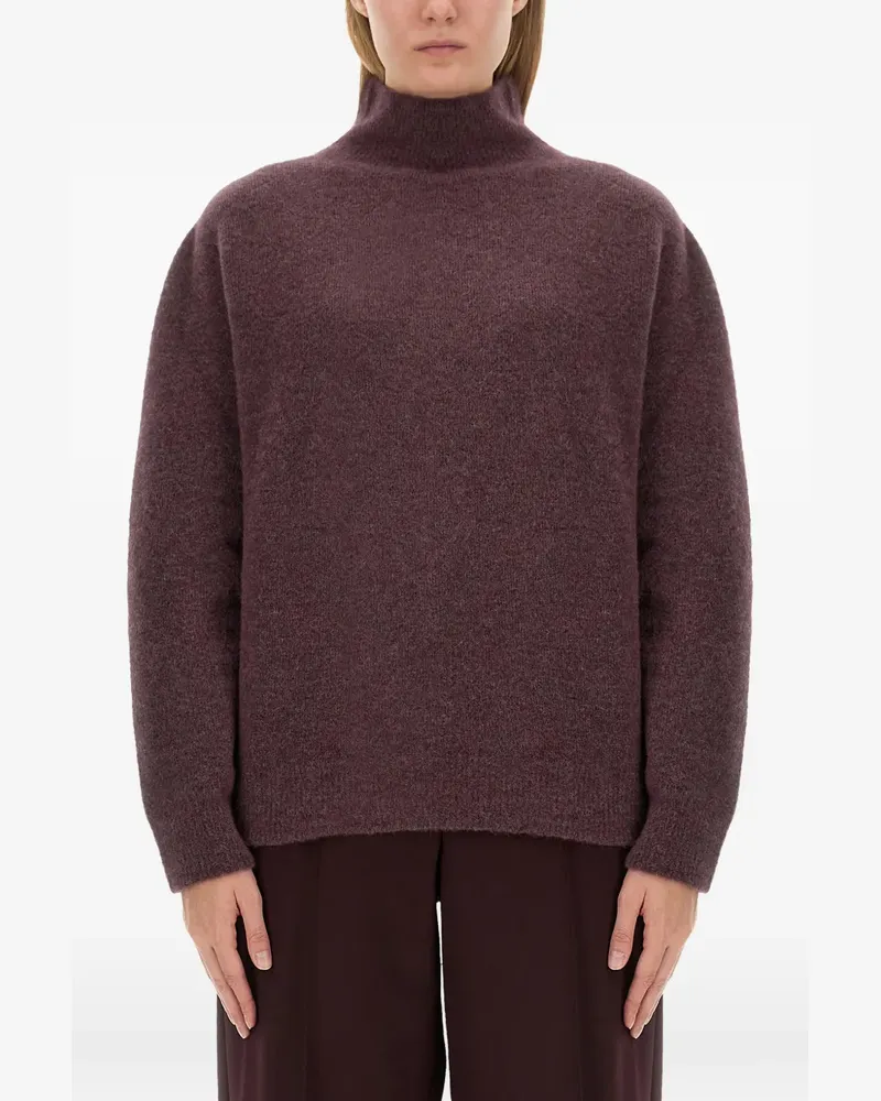 ALYSI Pullover mit Stehkragen - Violett Violett