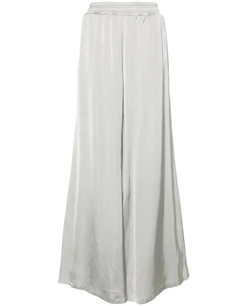 Fabiana Filippi Satinhose mit weitem Bein - Grau Grau
