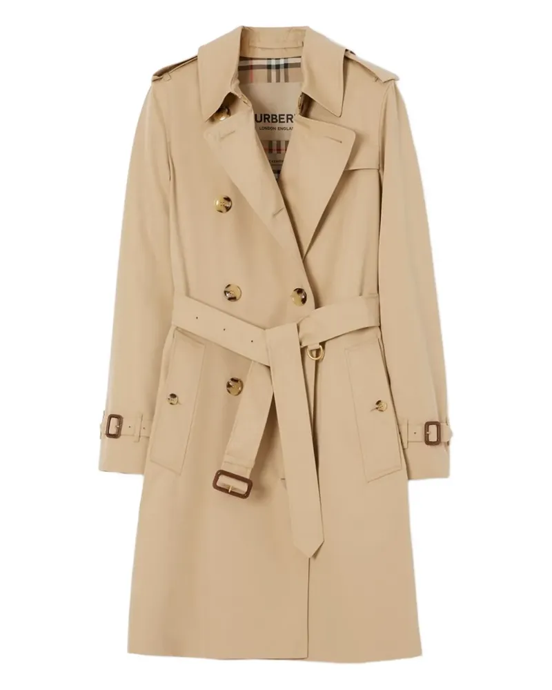 Burberry The Kensington Trenchcoat - Nude Nude
