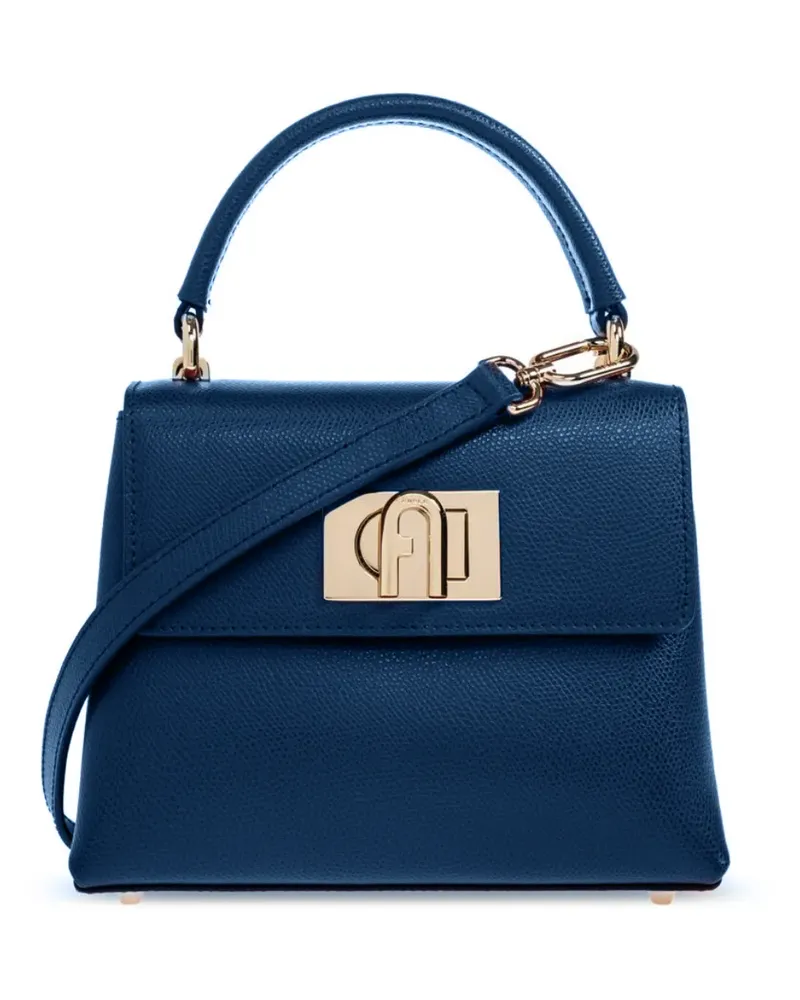 Furla Mini 1927 Tote Bag mit Logo-Schild - Rot Rot