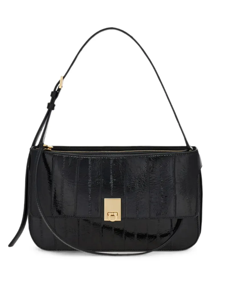 Ferragamo Cara Tasche (XS) - Schwarz Schwarz