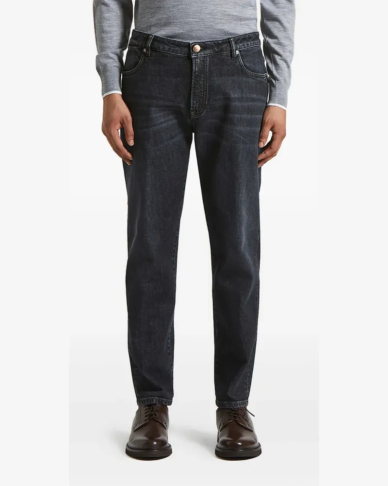 Peserico Five-Pocket-Jeans - Grau Grau