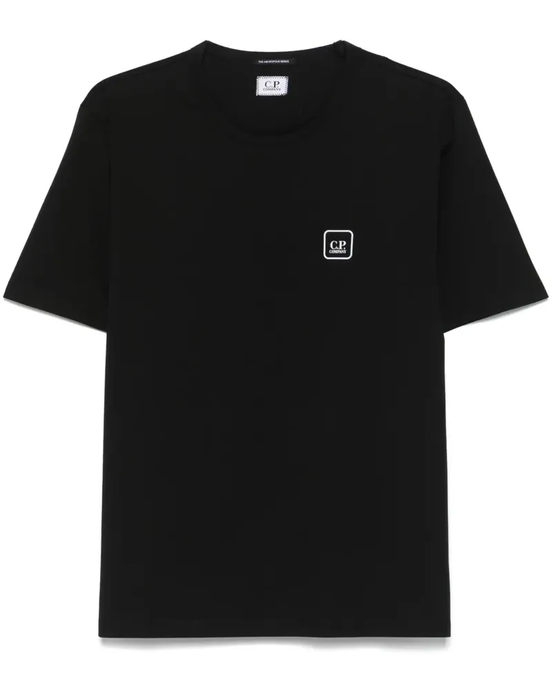 C.P. Company T-Shirt mit grafischem Print - Schwarz Schwarz