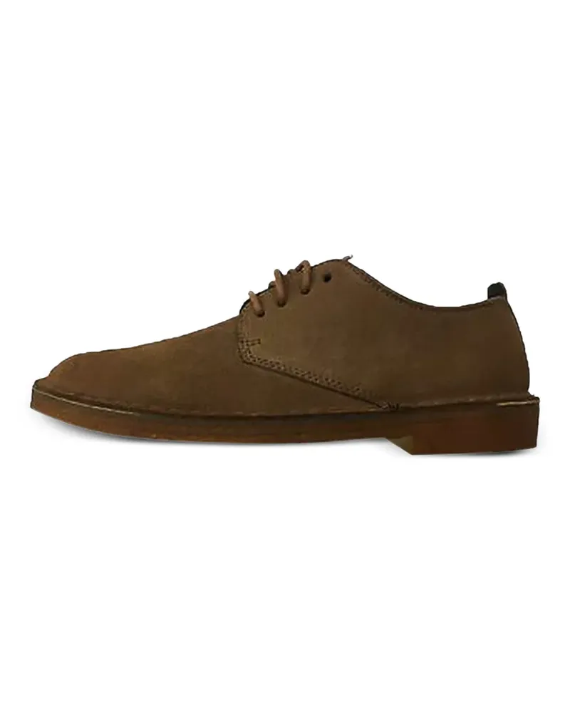 Clarks Desert London suede derby shoes - Braun Braun
