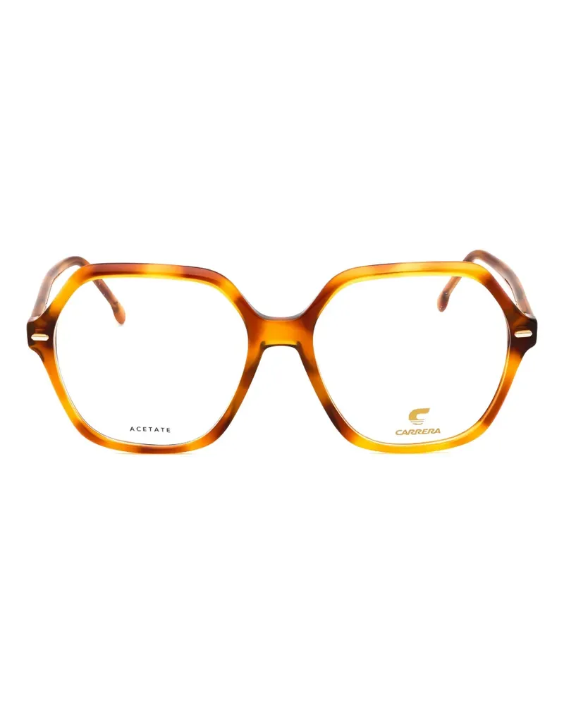 Carrera geometric-frame glasses - Braun Braun
