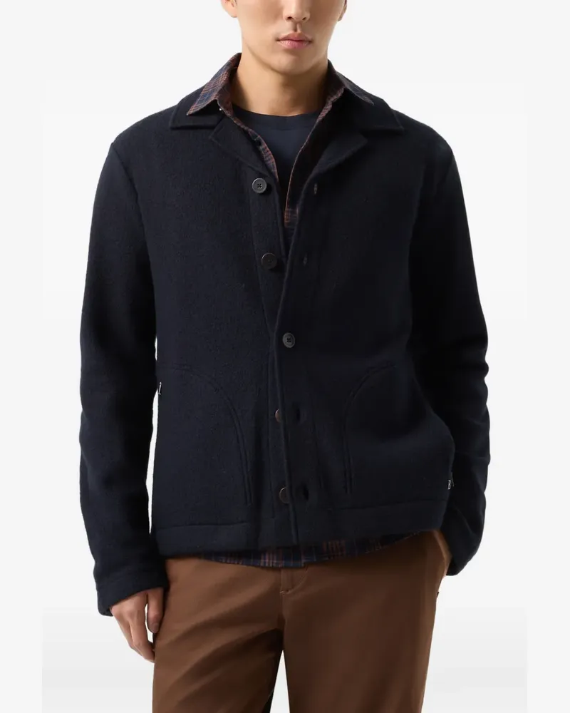 Bogner Blanco Wollhemdjacke - Blau Blau