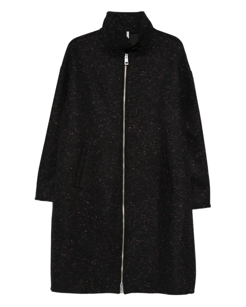 Liviana Conti Harold zip-up coat - Schwarz Schwarz