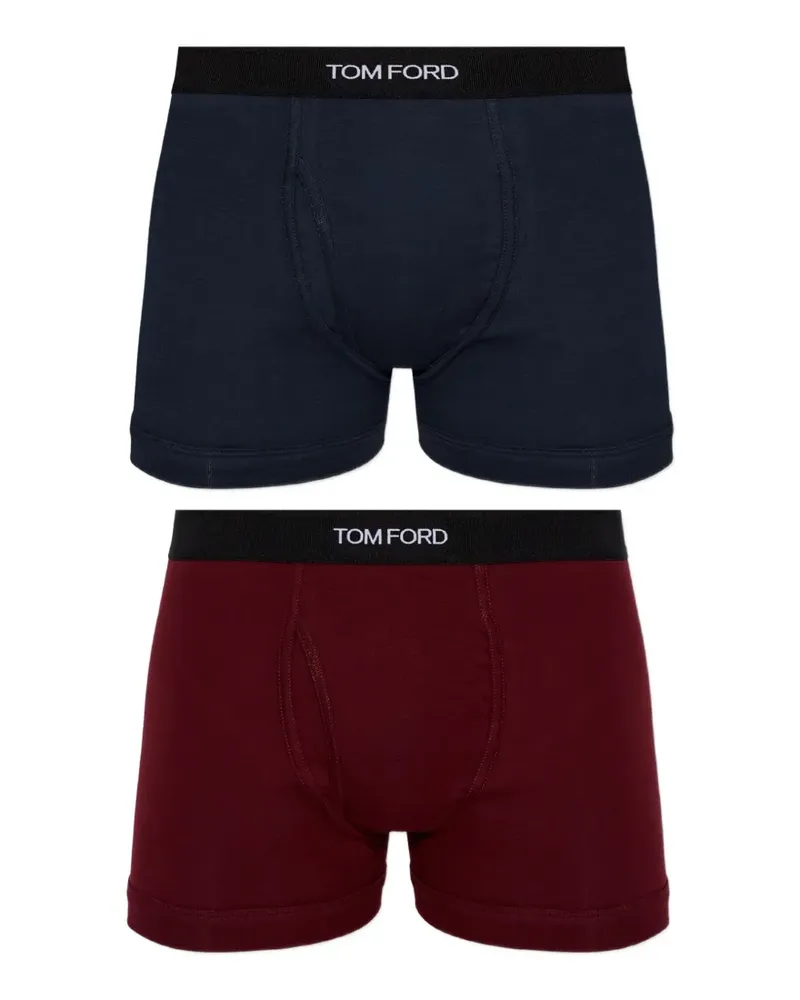 Tom Ford logo-waistband boxers - Rot Rot