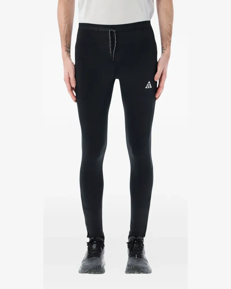 Nike Lunar Ray logo leggings - Schwarz Schwarz