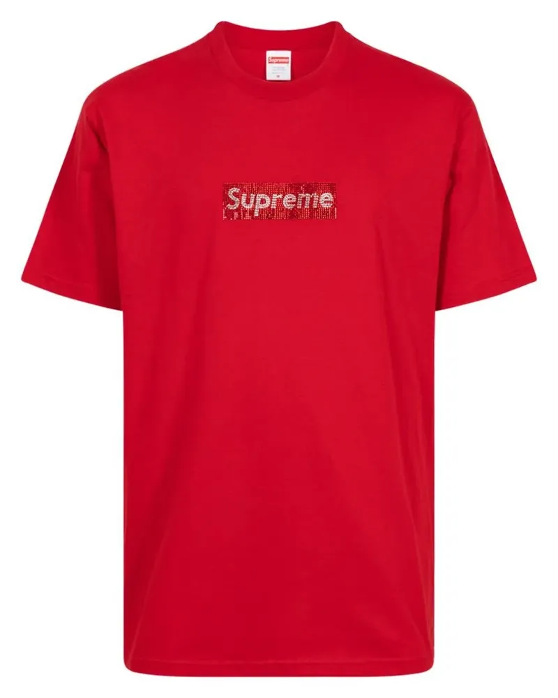 Supreme Being x Swarovski T-Shirt mit Logo - Rot Rot