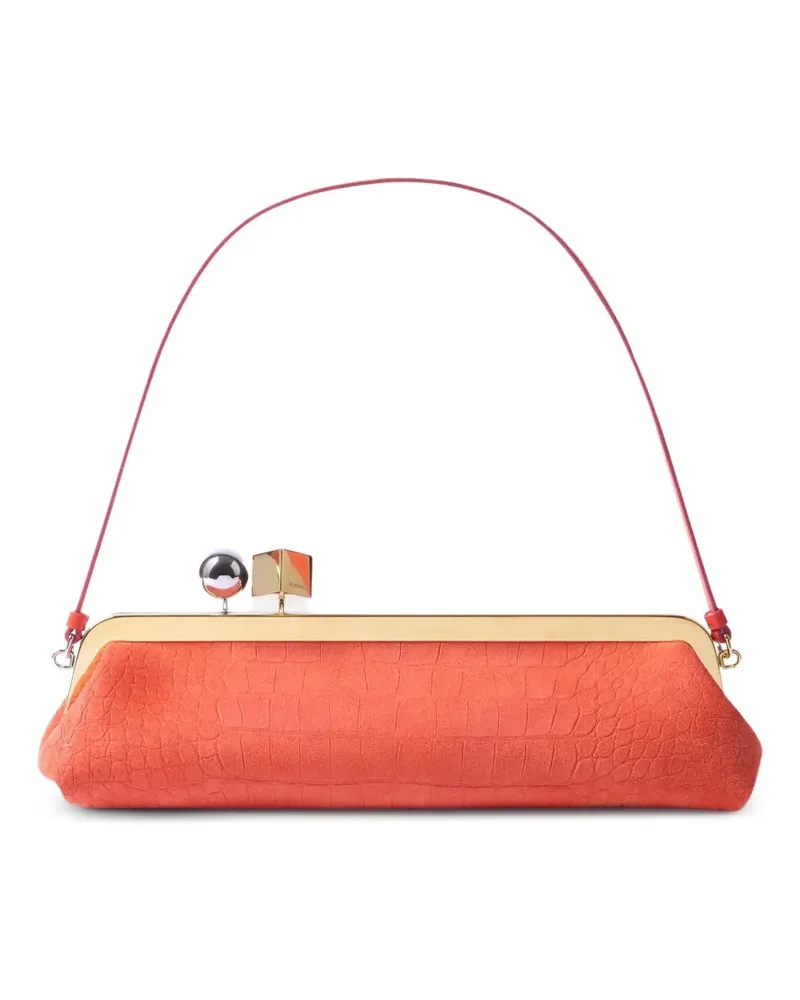 Jacquemus Salon Clutch - Orange Orange