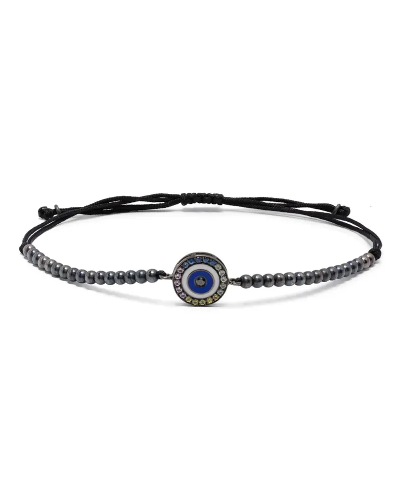 ANIL ARJANDAS Evil Eye Armband - Silber Silber