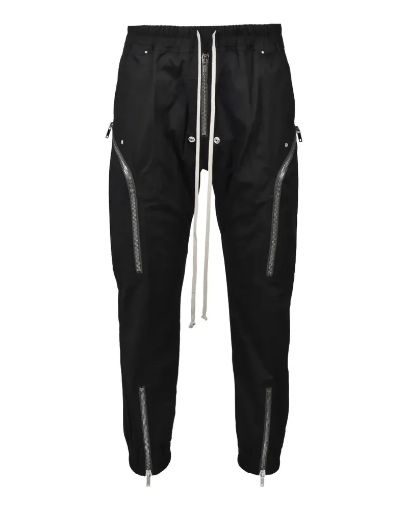 Rick Owens Heizer zip-detail cargo pants - Schwarz Schwarz