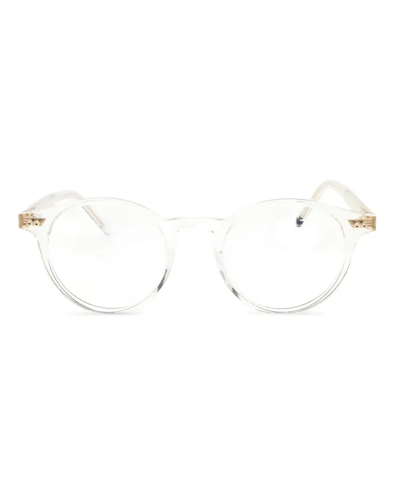 Tommy Hilfiger Brille mit rundem Gestell - Weiß Weiß