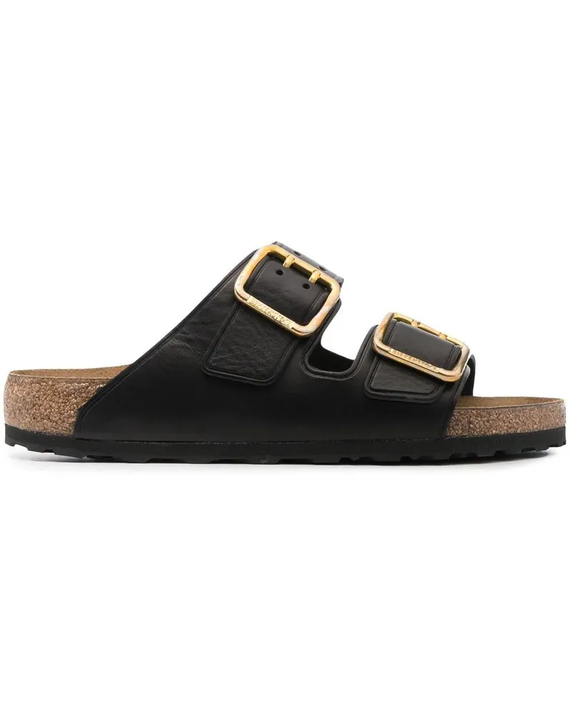 Birkenstock Sandalen mit Doppelriemen - Schwarz Schwarz