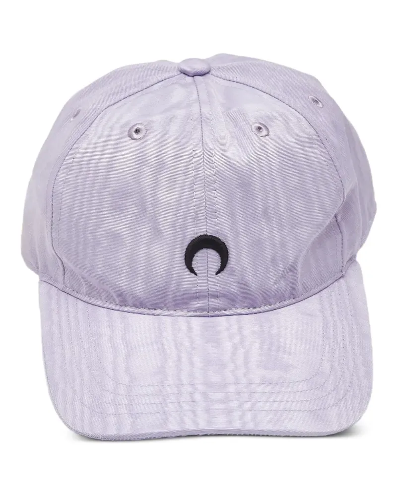 Marine Serre 2024 Moiré Fabric Baseballkappe - Violett Violett