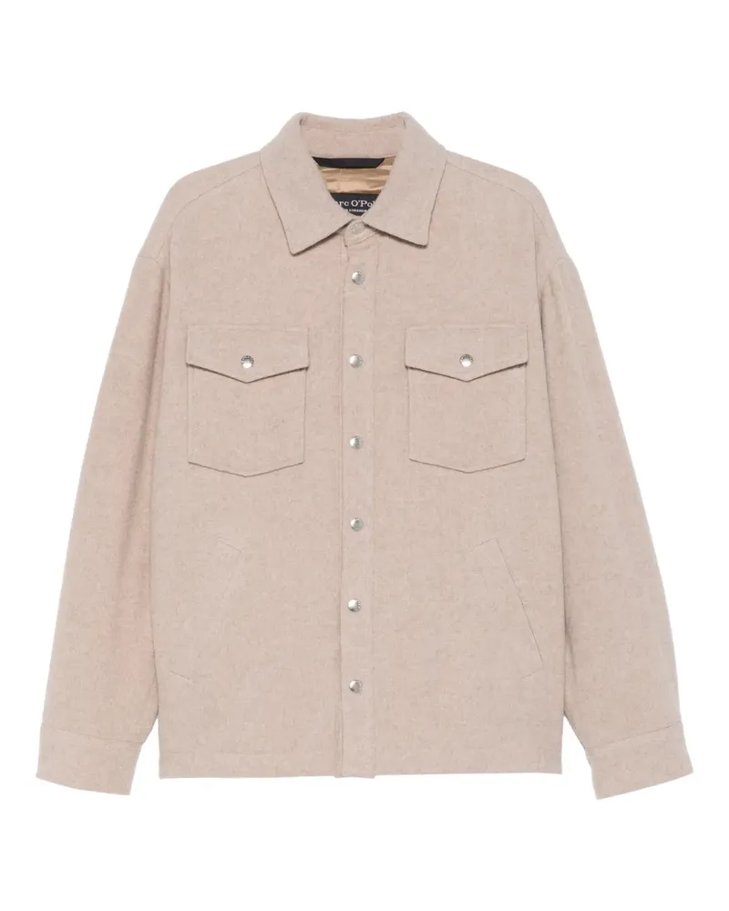 Marc O'Polo pocket button jacket - Nude Nude