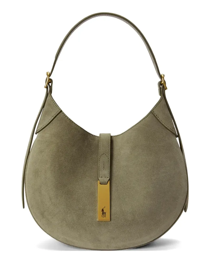 Ralph Lauren Kleine Polo ID Schultertasche - Grün Grün