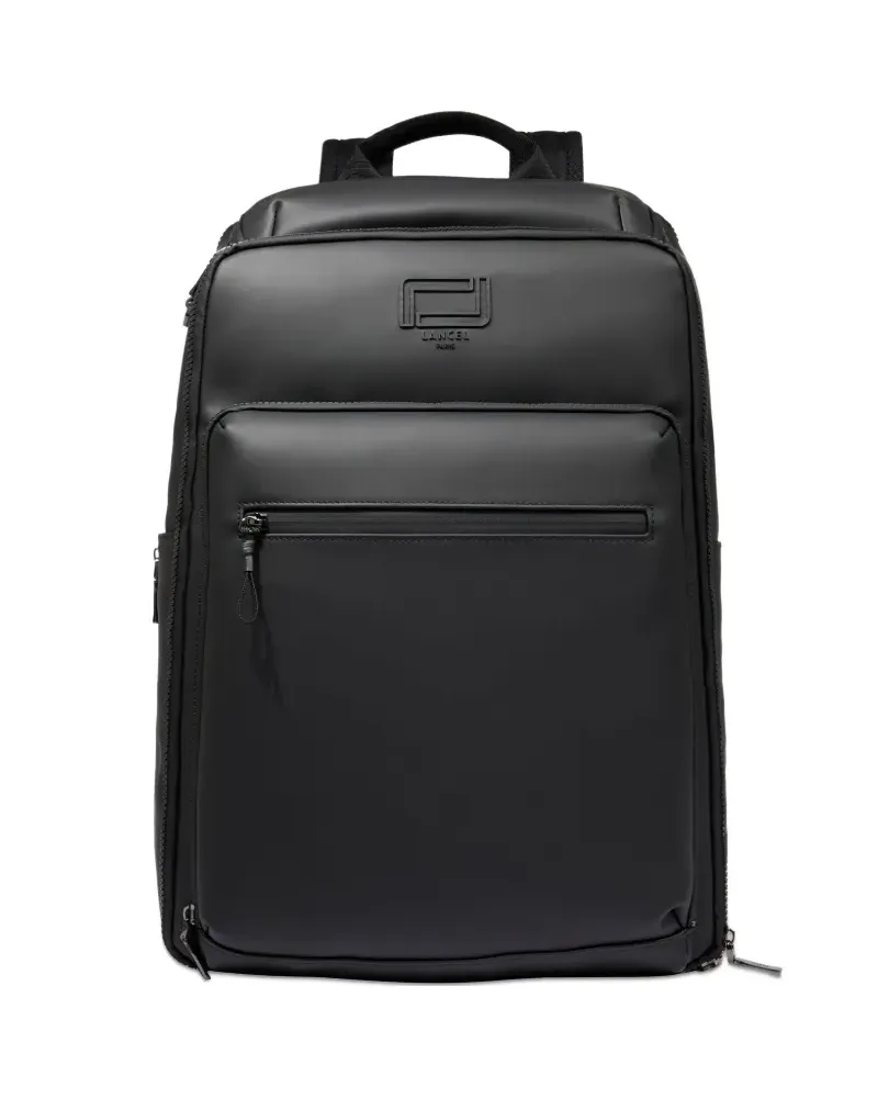 Lancel Rucksack mit Logo-Prägung - Schwarz Schwarz