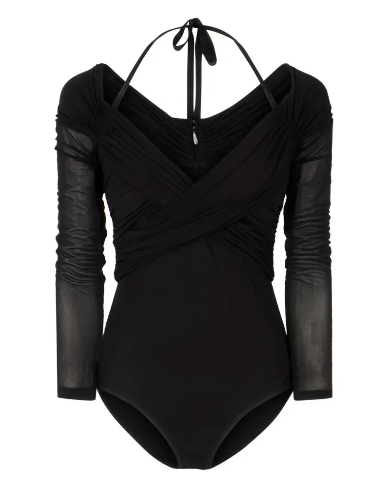 Zimmermann Drapierter Body - Schwarz Schwarz