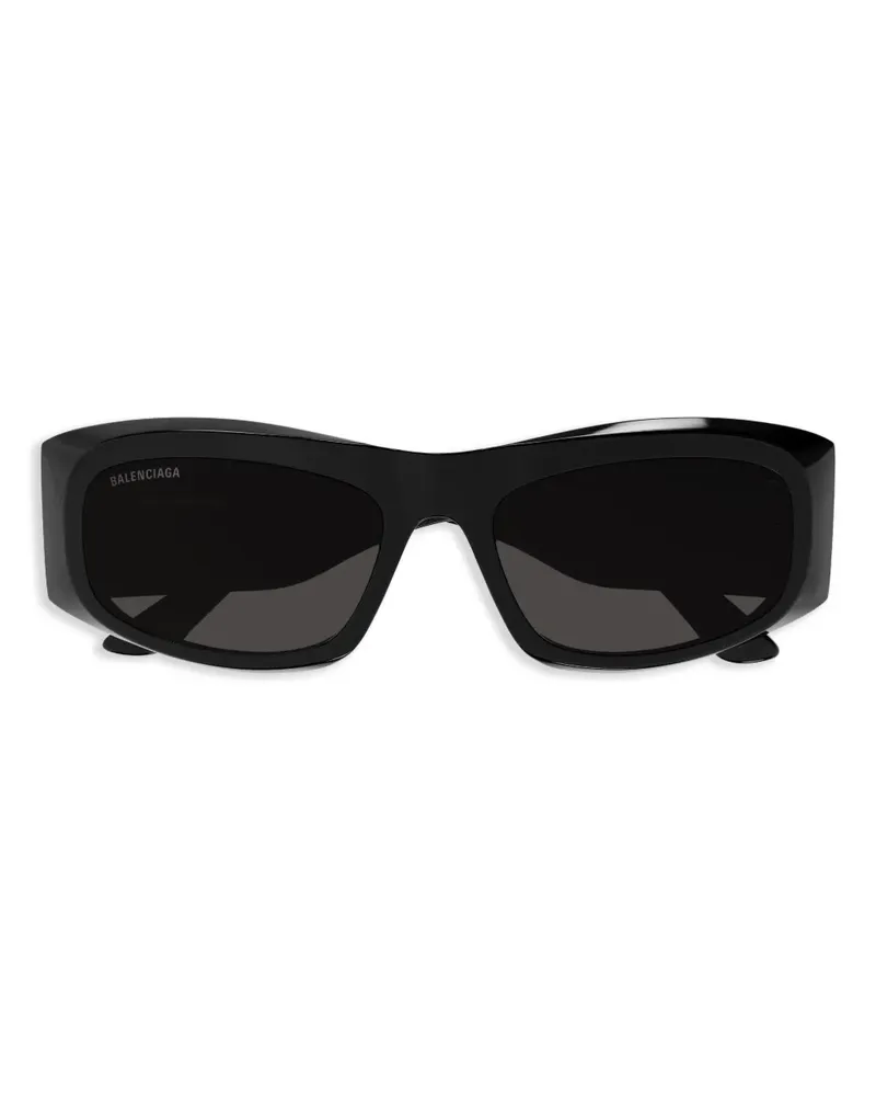 Balenciaga Bossy Sonnenbrille - Schwarz Schwarz