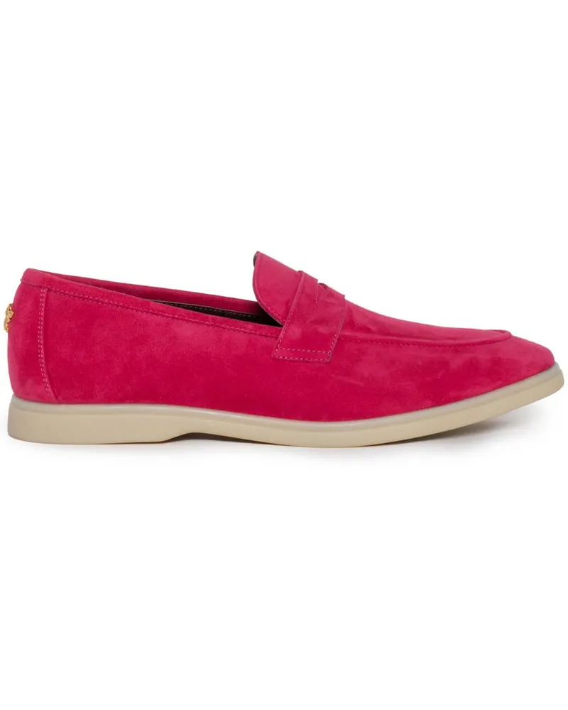 Bougeotte Loafer aus Wildleder - Rosa Rosa