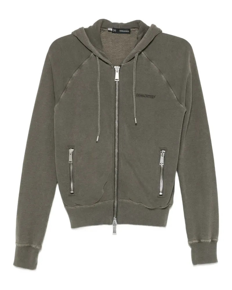 Dsquared2 2000s Kapuzenjacke - Grau Grau