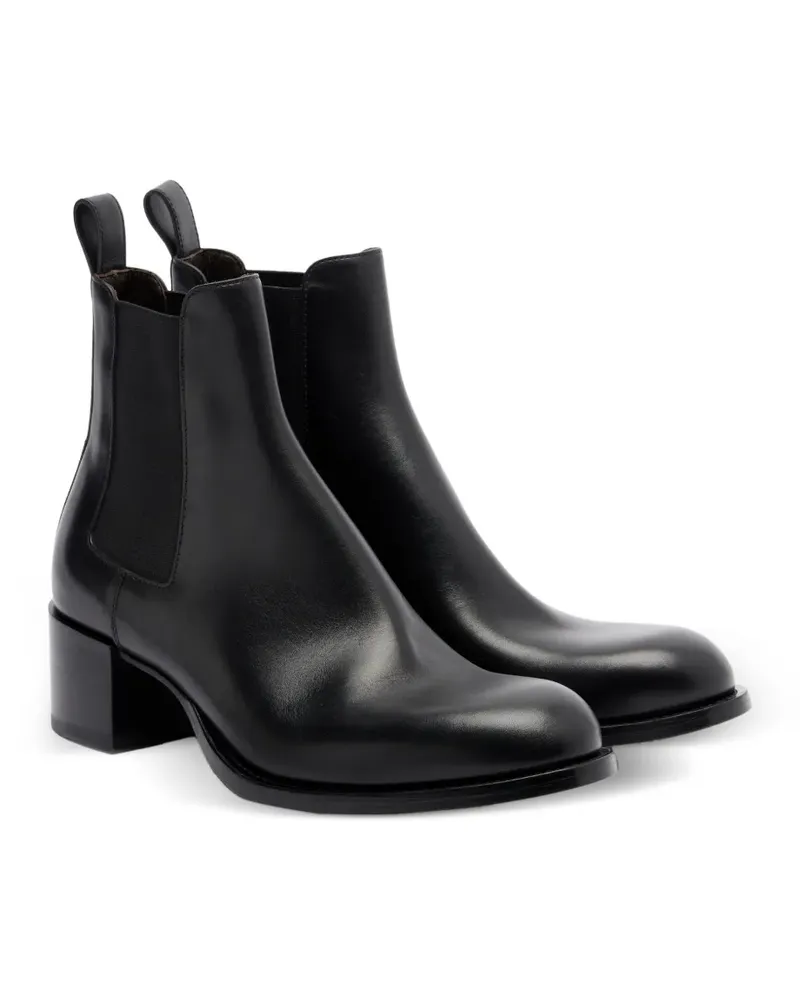 The Row Nobilis Chelsea boots - Schwarz Schwarz