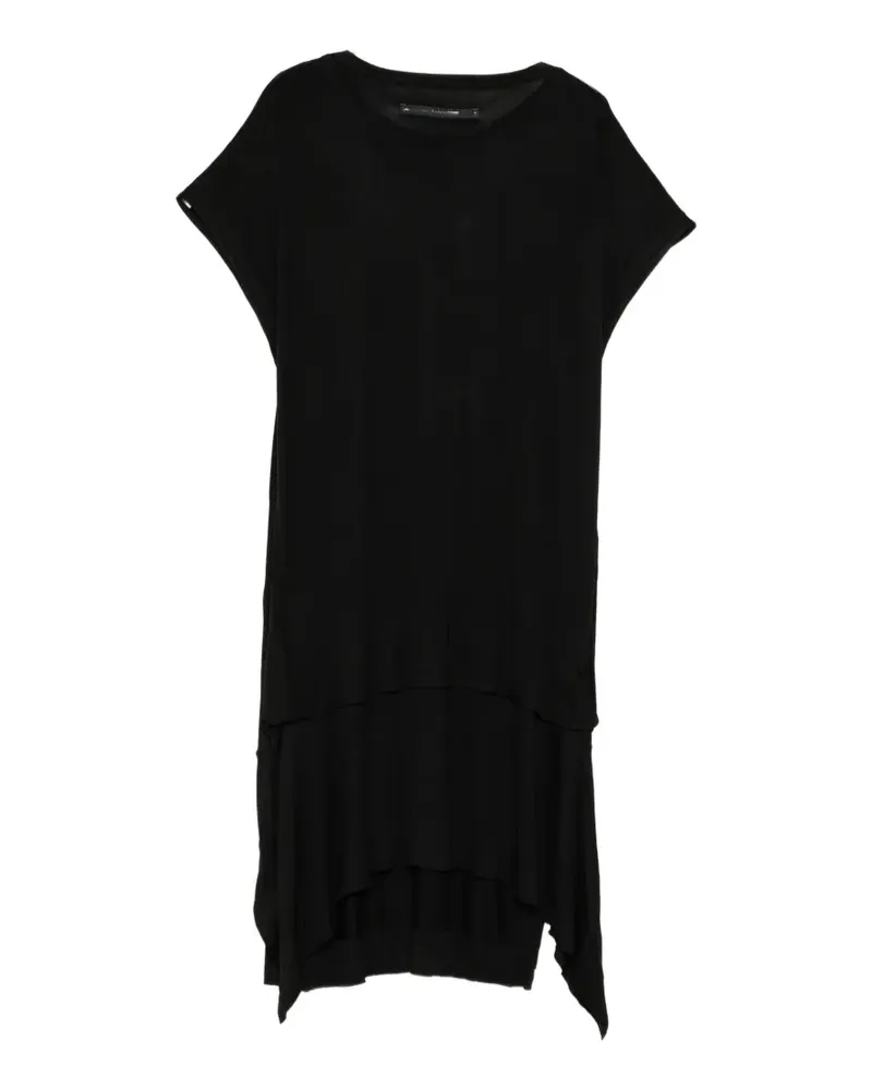 Julius T-Shirt im Layering-Look - Schwarz Schwarz