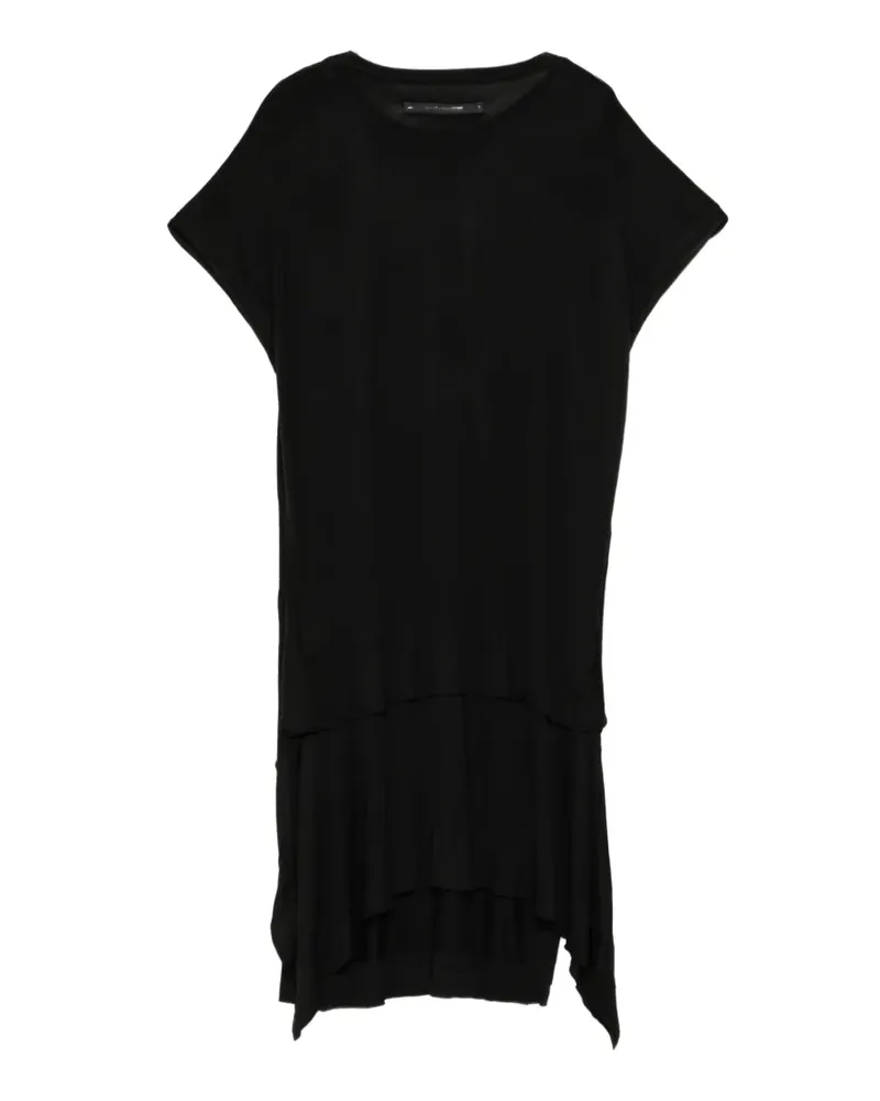 Julius T-Shirt im Layering-Look - Schwarz Schwarz