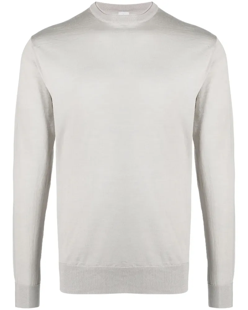 Eleventy Pullover mit rundem Ausschnitt - Grau Grau