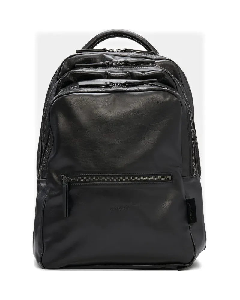 Marsèll Rucksack aus Leder - Schwarz Schwarz