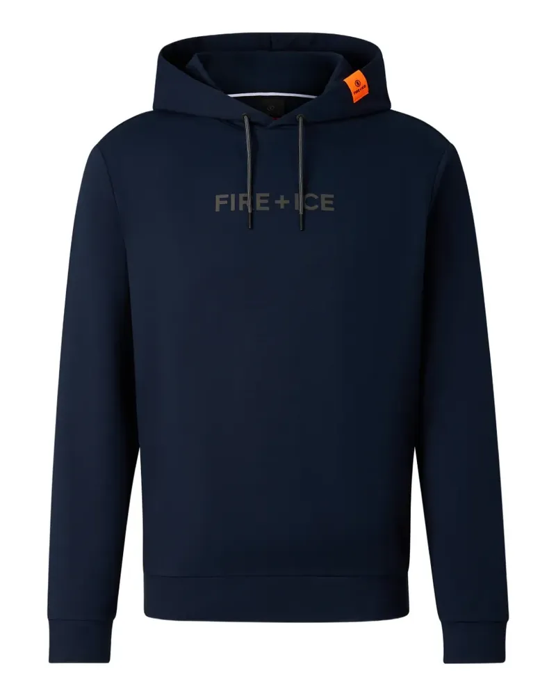Bogner Fire & Ice Cadell Hoodie mit Logo-Print - Blau Blau