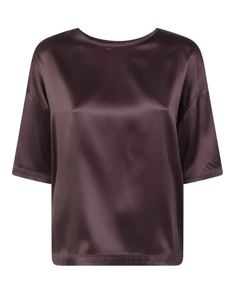 Brunello Cucinelli satin blouse - Braun Braun