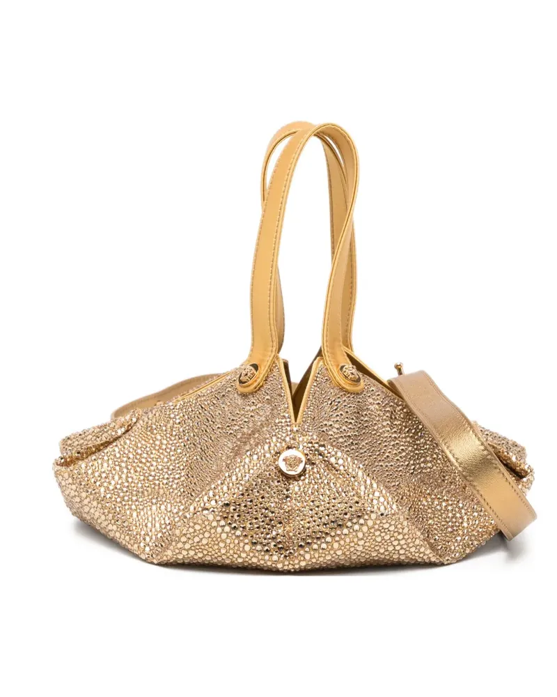Versace Mini Protea Tote Bag - Gelb Gelb
