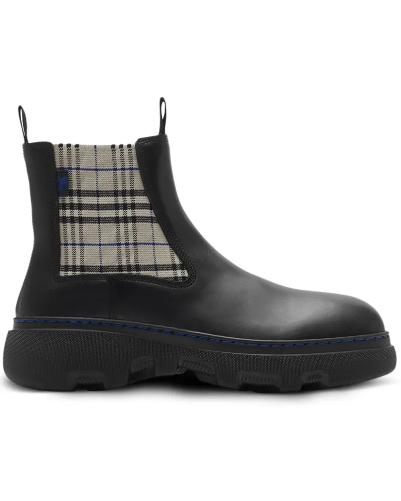 Burberry Klassische Chelsea-Boots - Schwarz Schwarz