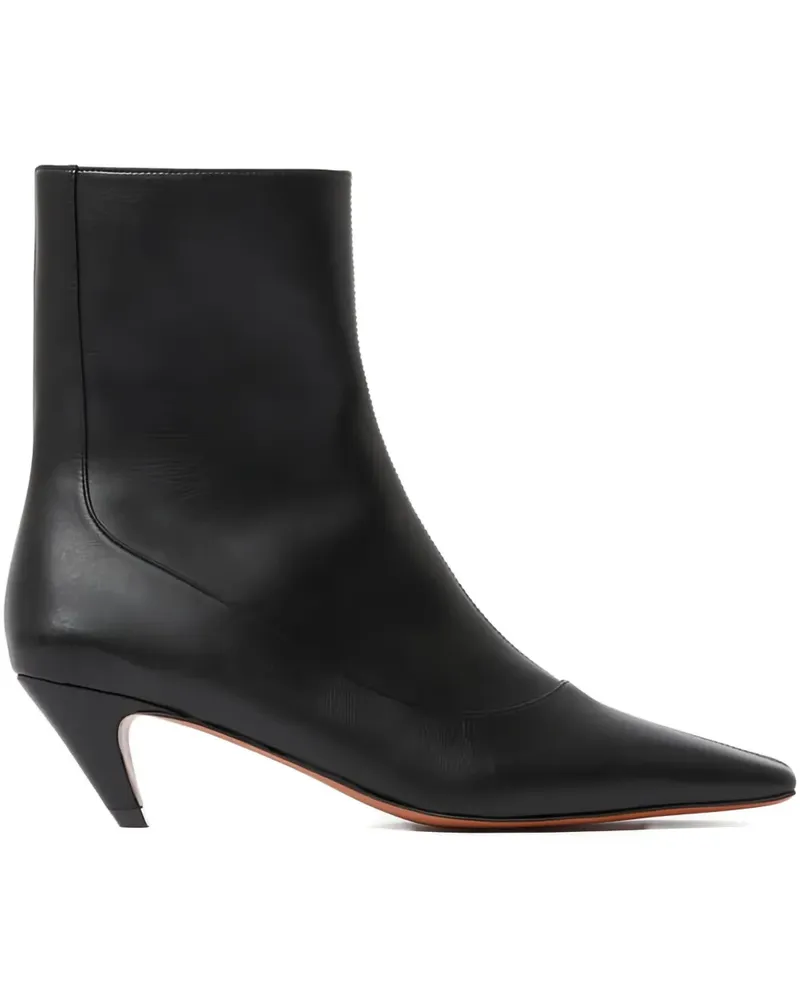 Stella McCartney Stiefel mit eckiger Kappe - Schwarz Schwarz