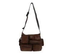 Superbusy Kuriertasche in hellem Espressobraun