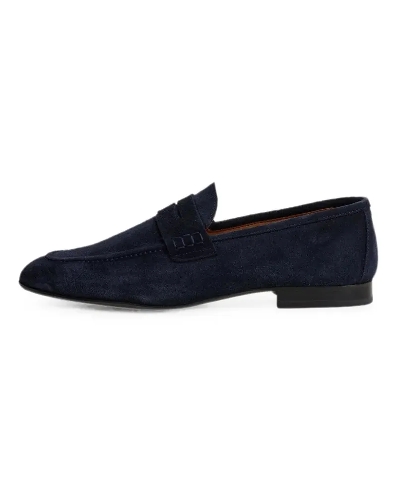 Hackett Loafer aus Wildleder - Blau Blau