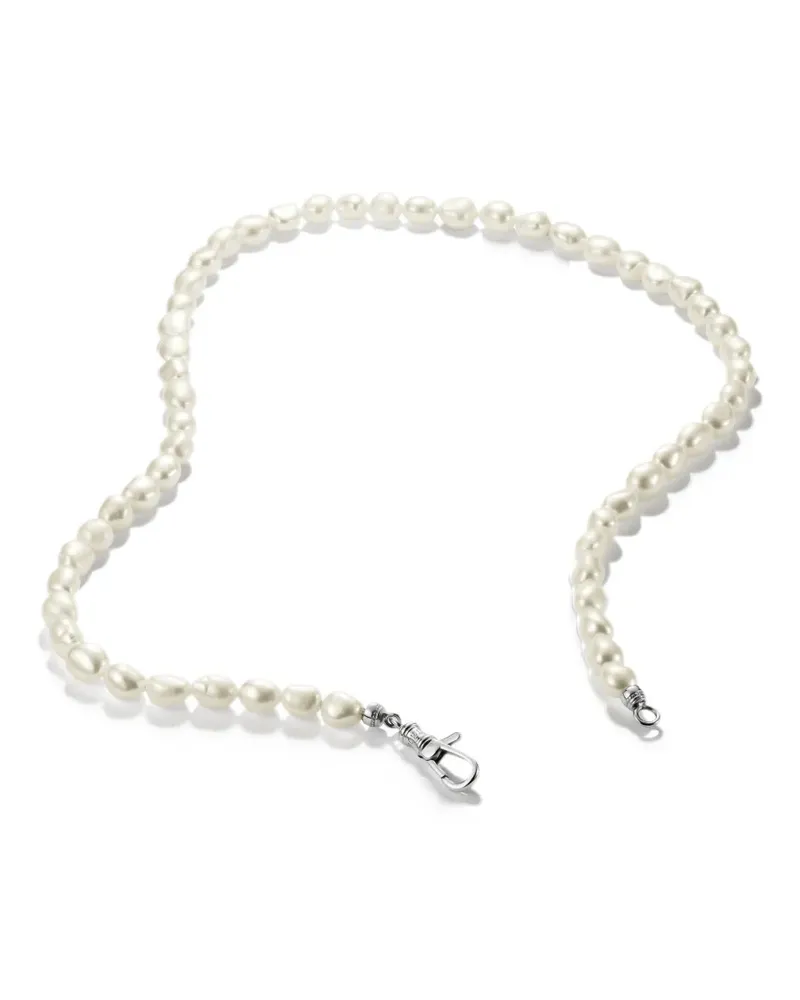 Thomas Sabo pearl necklace - Weiß Weiß