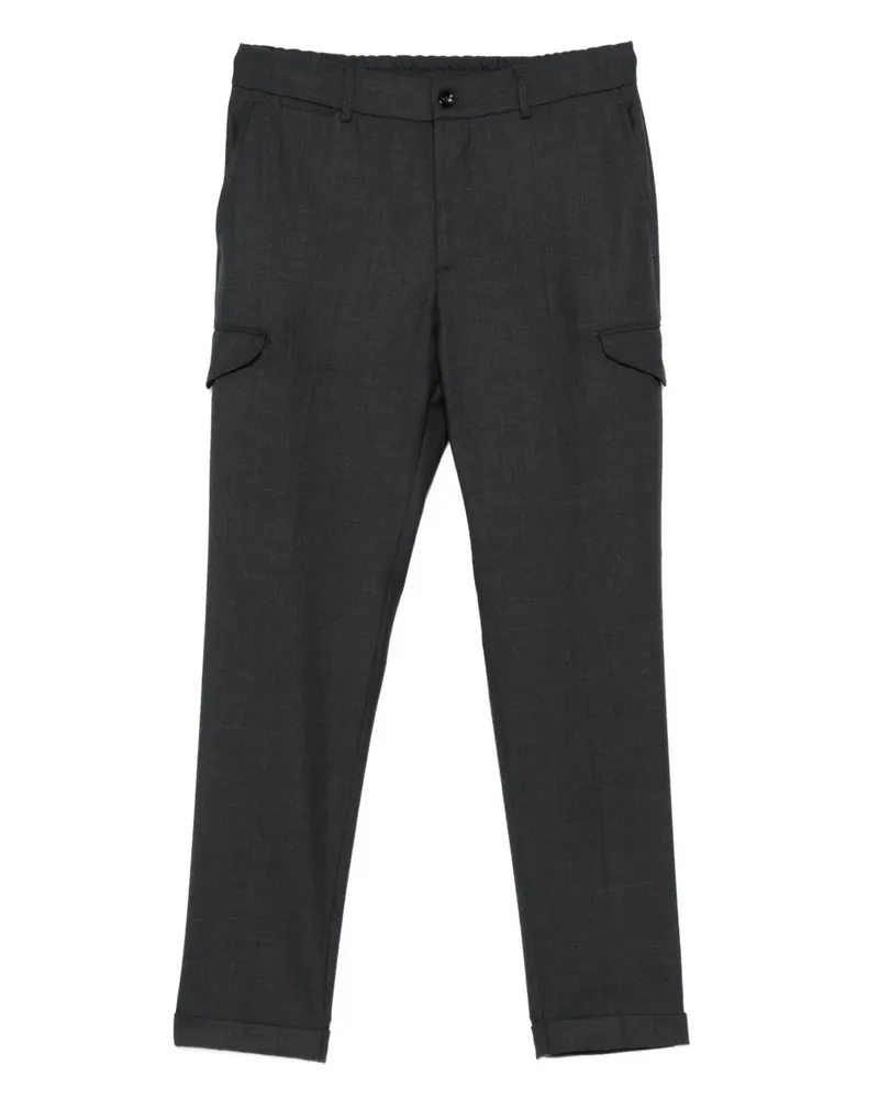 Berwich Hose mit elastischem Bund - Grau Grau