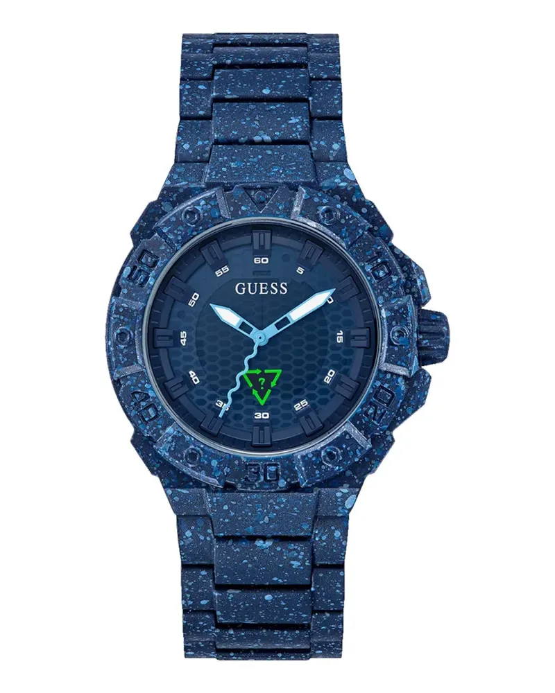 Guess round-shape 42mm watch - Blau Blau