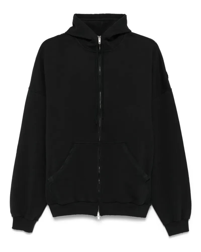 Balenciaga Hoodie mit Logo-Print - Schwarz Schwarz