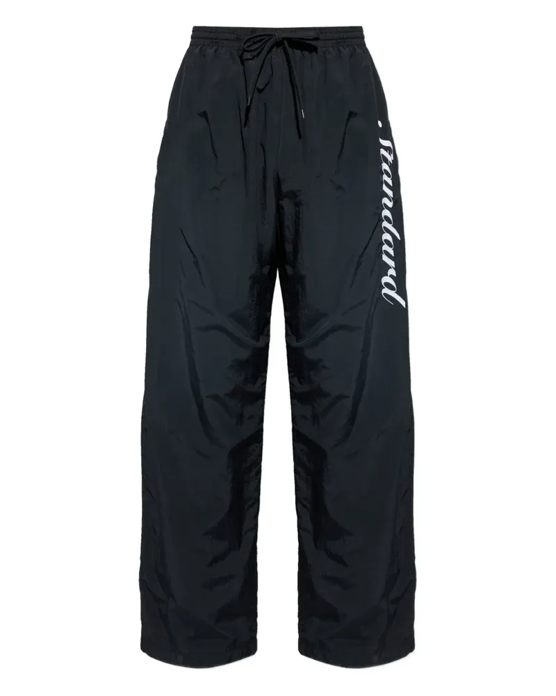 Balenciaga Jogginghose mit Standard-Schriftzug - Schwarz Schwarz