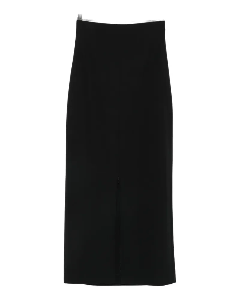 The Row Iphora front-slit maxi skirt - Schwarz Schwarz