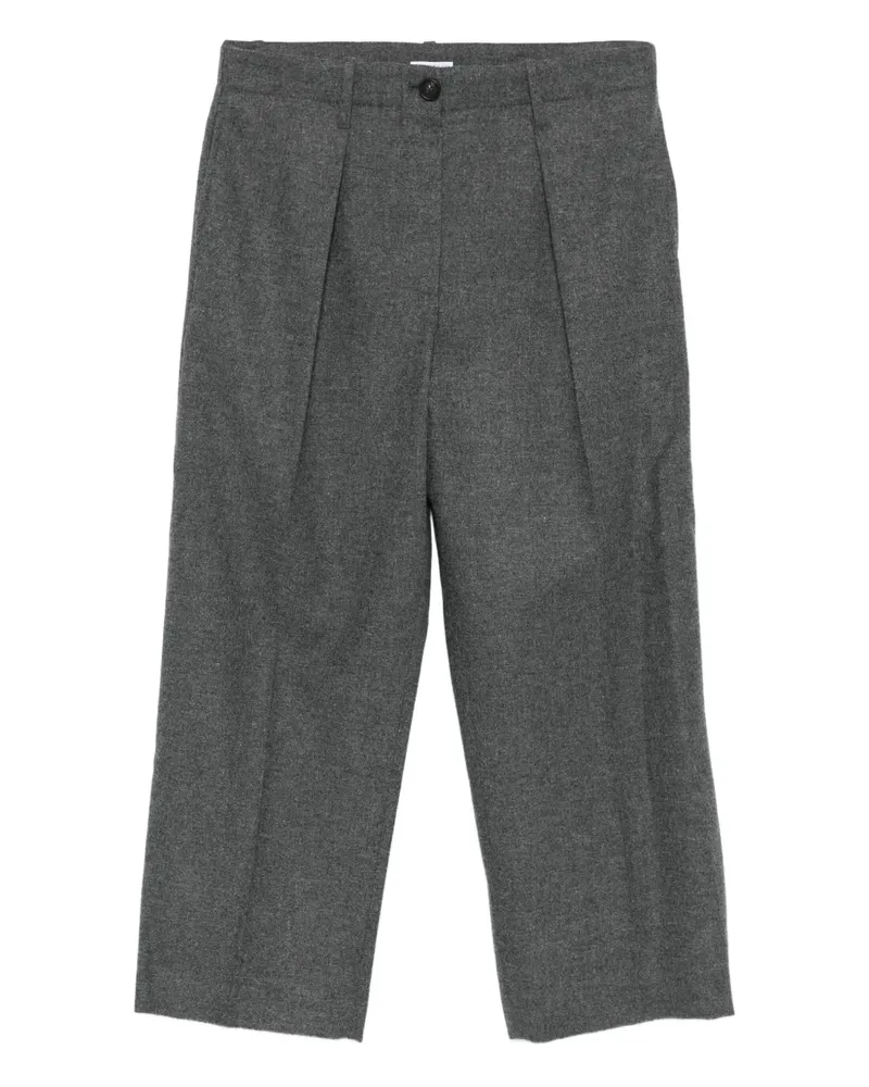 Brunello Cucinelli Plissierte Hose - Grau Grau